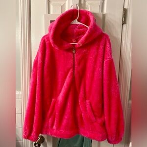 Lilly Pulitzer Hot Pink Fleece Hoodie